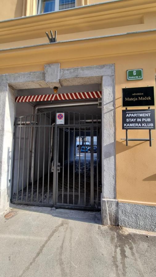 Stay In Pub Kamera Klub Apatment-City Center Λιουμπλιάνα Εξωτερικό φωτογραφία