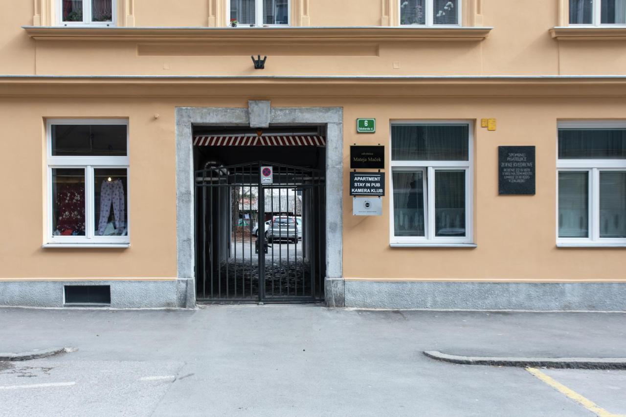 Stay In Pub Kamera Klub Apatment-City Center Λιουμπλιάνα Εξωτερικό φωτογραφία